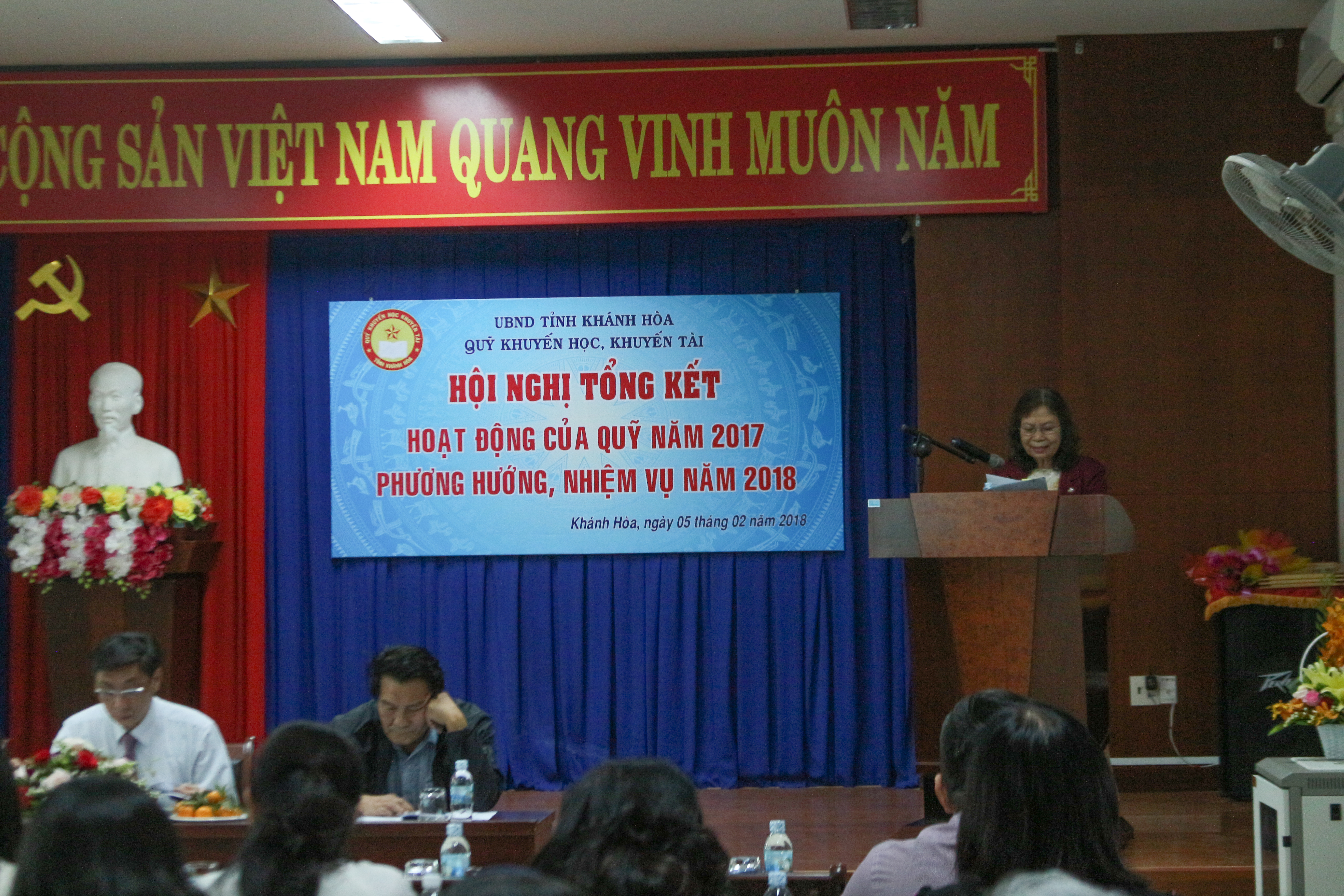 TRONG KHÓ KHĂN, NĂM 2017 QUỸ KHUYẾN HỌC, KHUYẾN TÀI KHÁNH HÒA VẪN HOÀN THÀNH VƯỢT MỨC CÁC CHỈ TIÊU KẾ HOẠCH