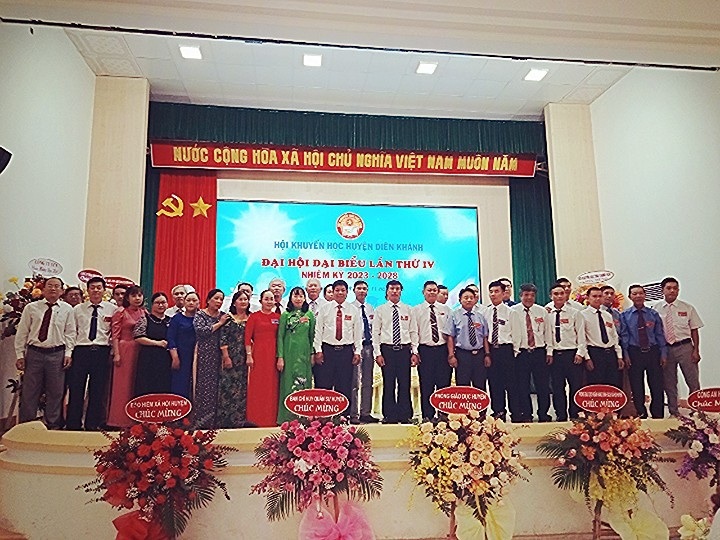ĐẠI HỘI ĐẠI BIỂU HỘI KHUYẾN HỌC HUYỆN DIÊN KHÁNH LẦN THỨ IV, NHIỆM KỲ 2023-2028