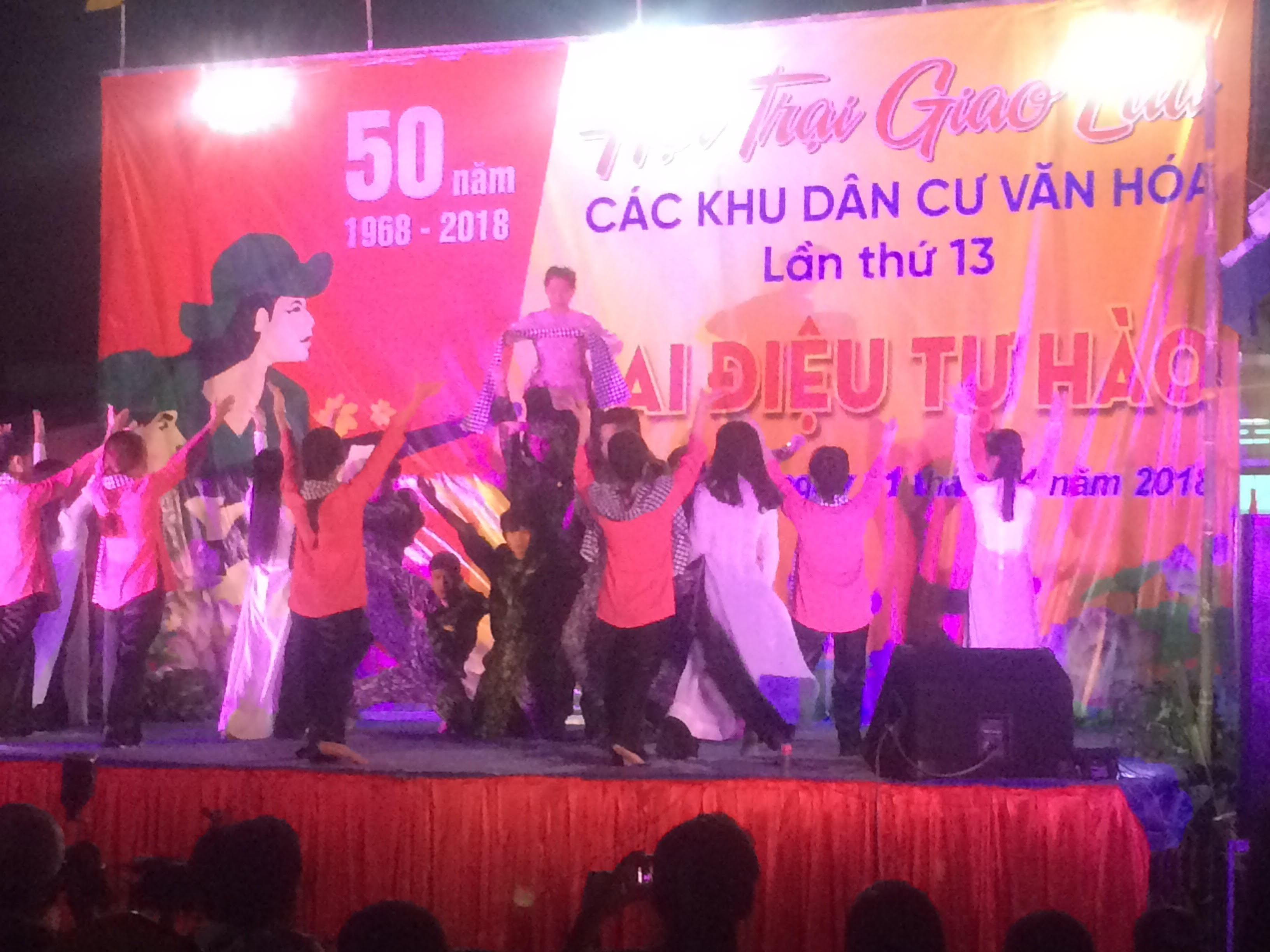 TRUNG TÂM HỌC TẬP CỘNG ĐỒNG - VĂN HÓA THỂ THAO XÃ DIÊN THỌ TỔ CHỨC HỘI TRẠI GIAO LƯU KHU DÂN CƯ VĂN HÓA NĂM 2018